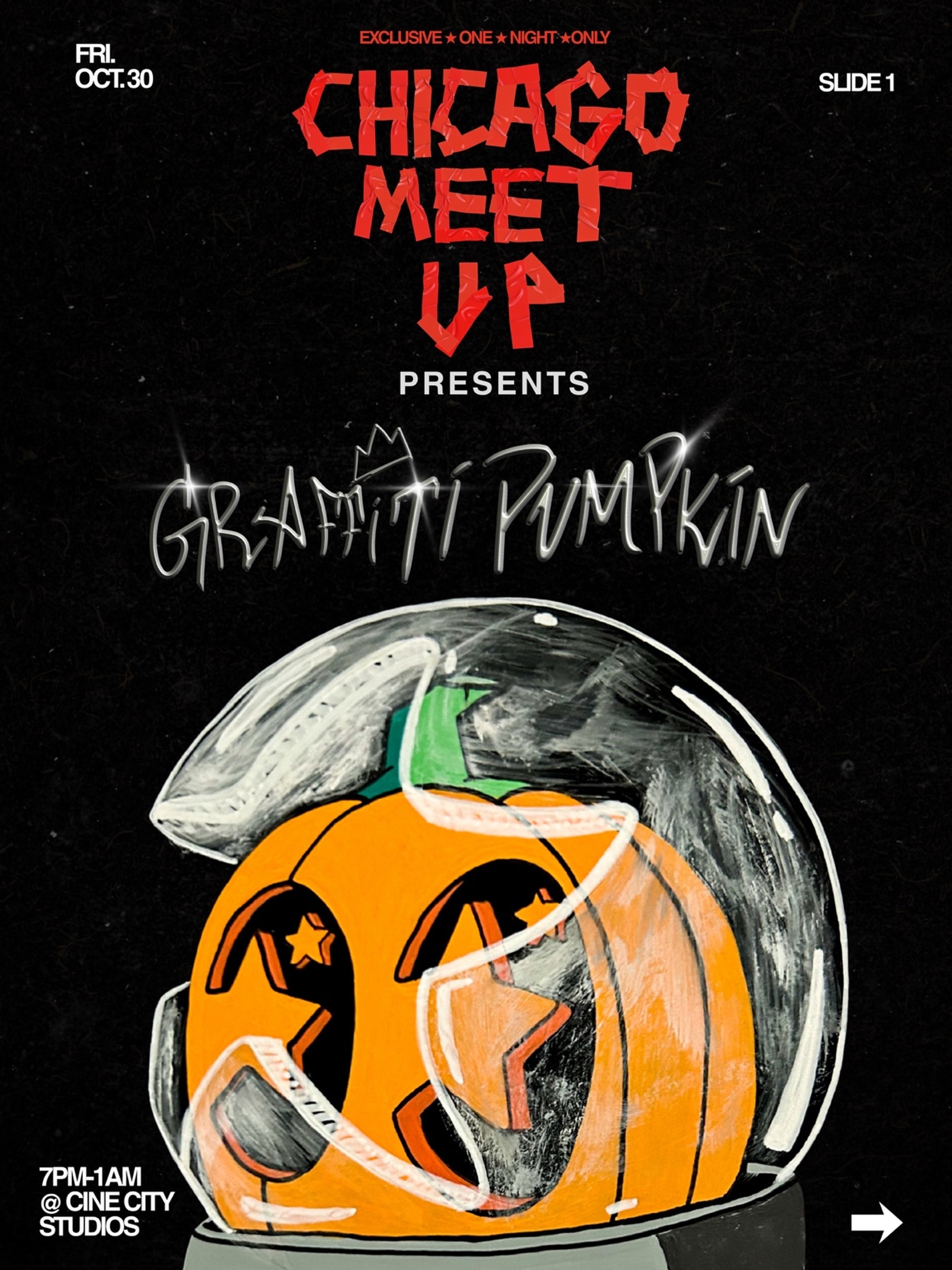 CHICAGO MEET UP: GRAFFITI PUMPKIN HALLOWEEN FEST