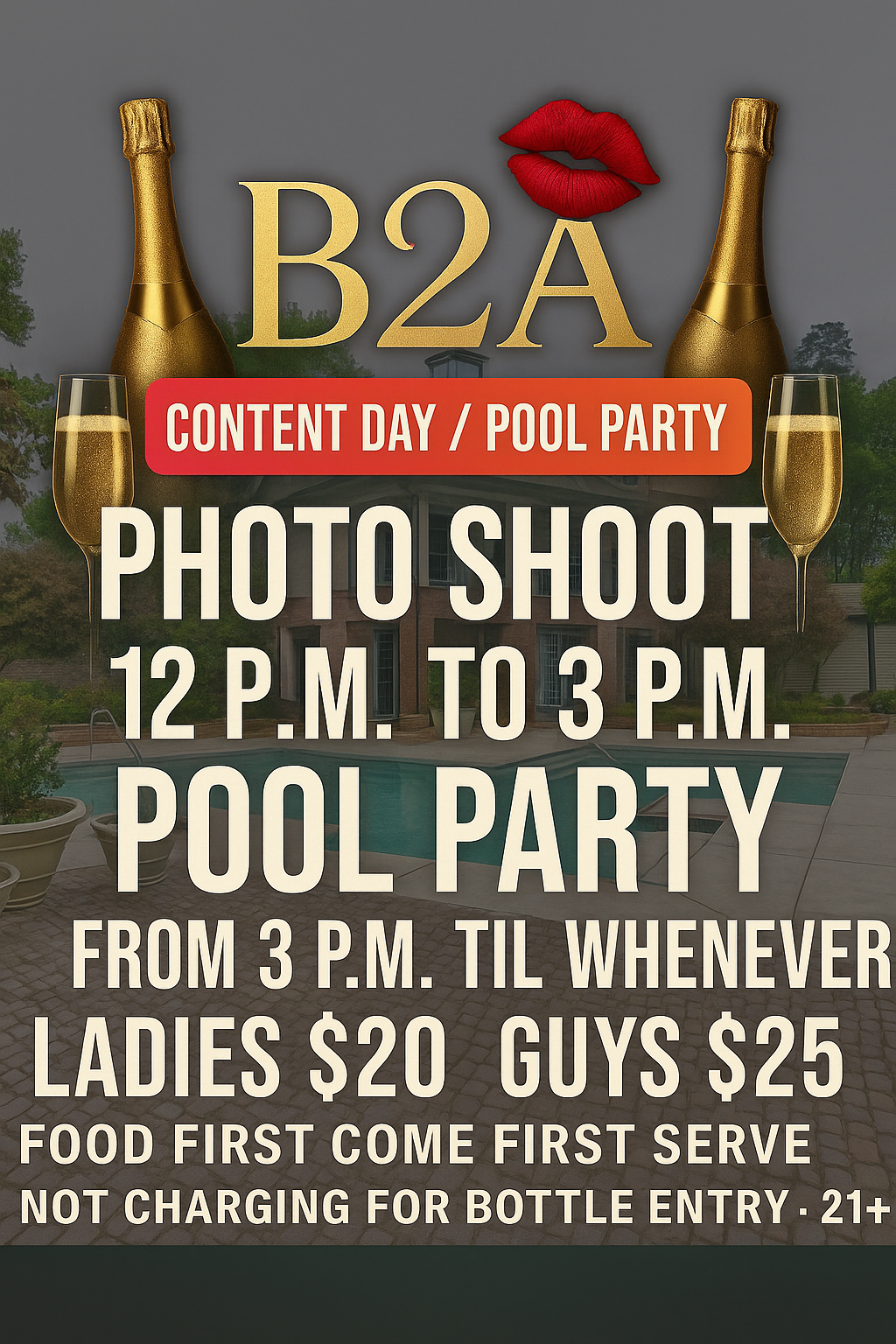 Content day + Pool Party