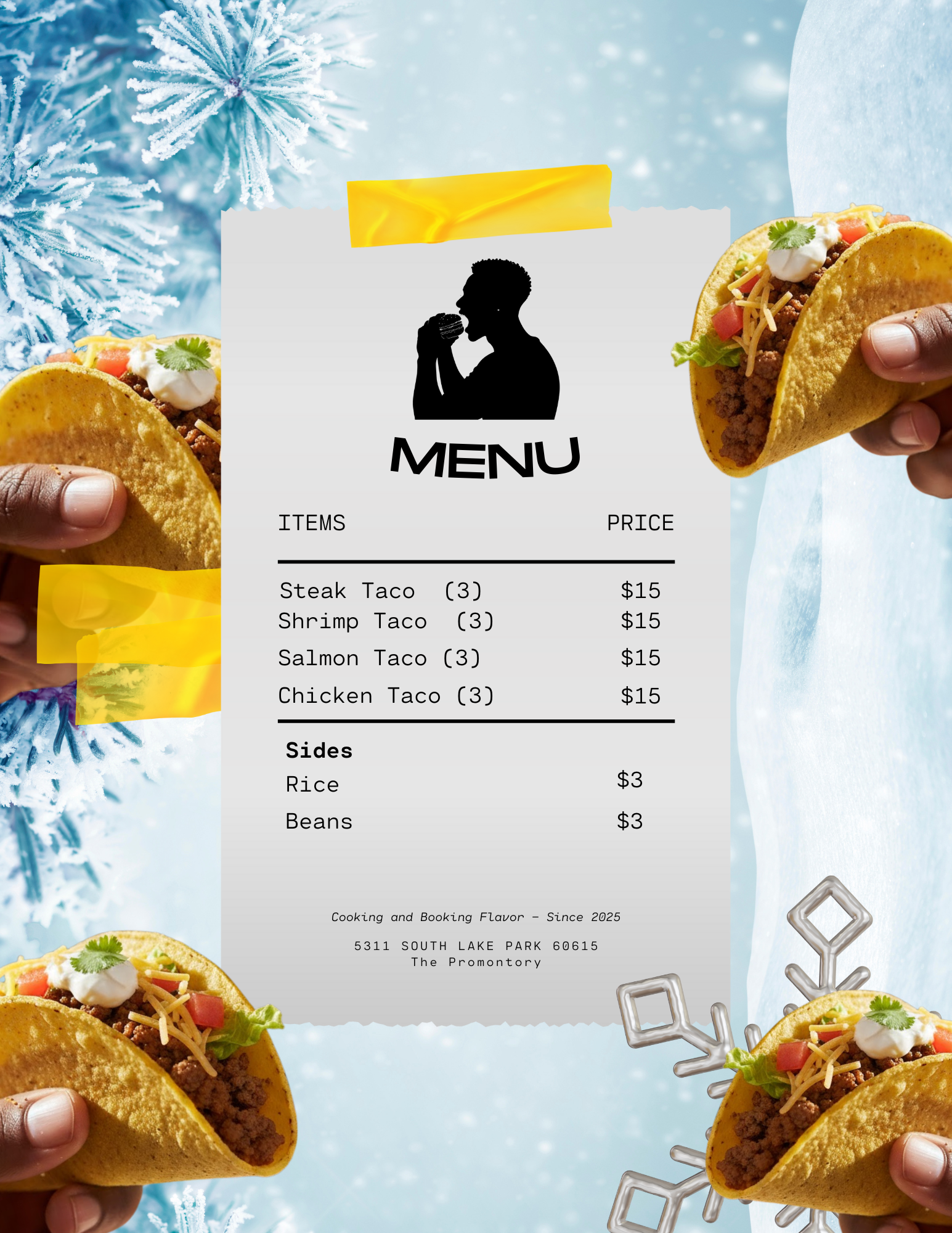 FOOD FOR GLOW IN THE SNOW