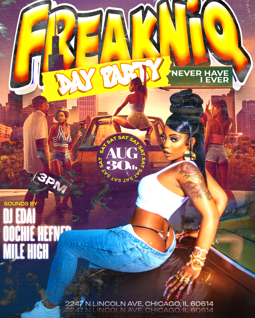 SATURDAY AUG30 DAY PARTY