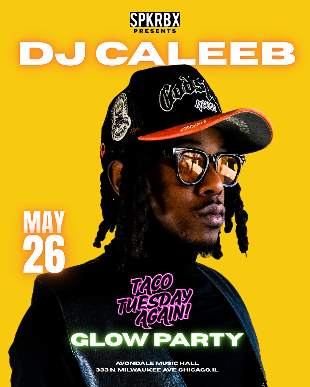 Taco Tuesday Again! Glow Party!