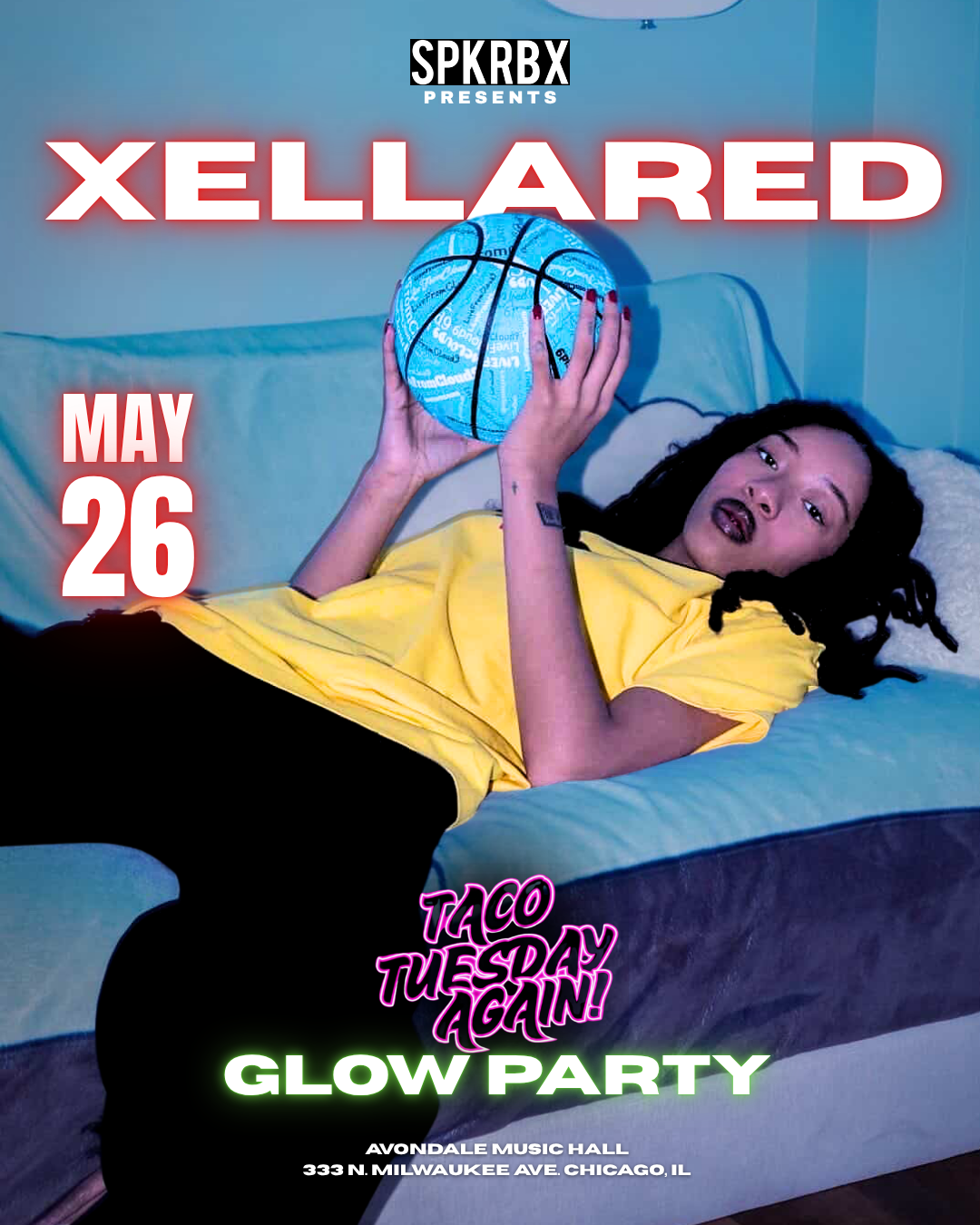 Taco Tuesday Again! Glow Party!