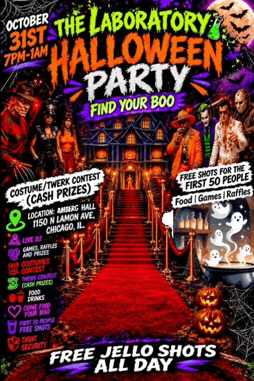 THE LABORATORY: HALLOWEEN PARTY
