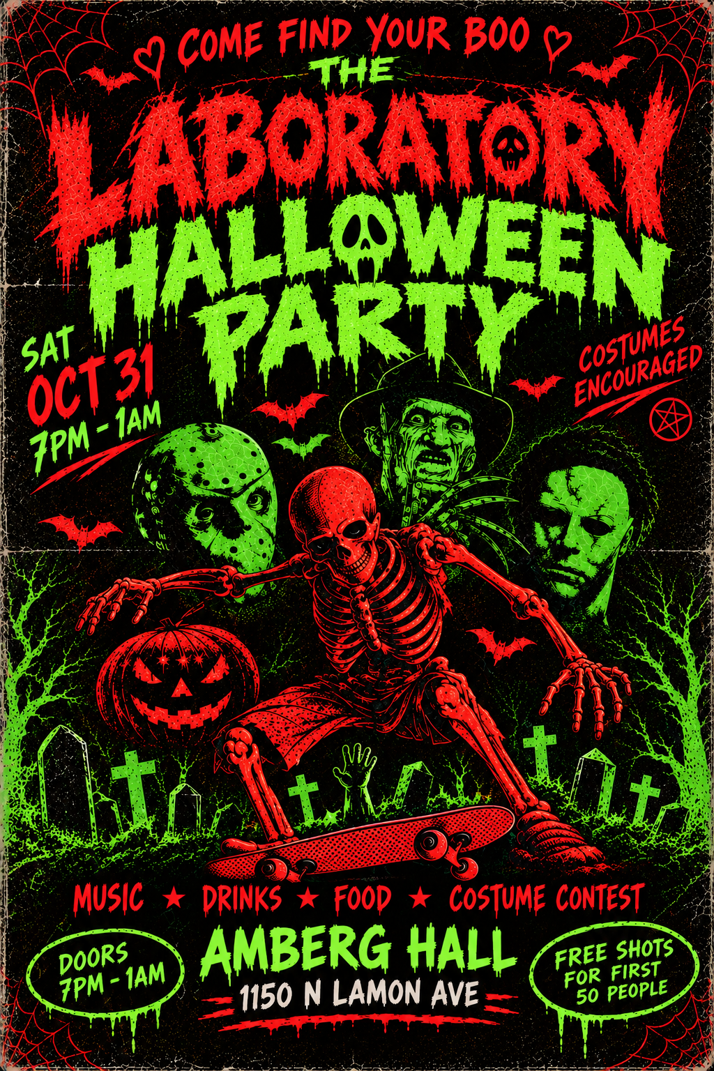 THE LABORATORY: HALLOWEEN PARTY