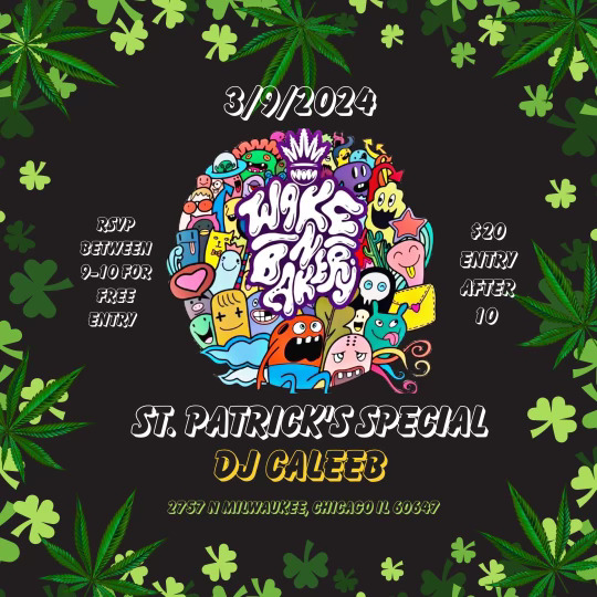 Wake-N-Bakery | Pre St. Patty Party