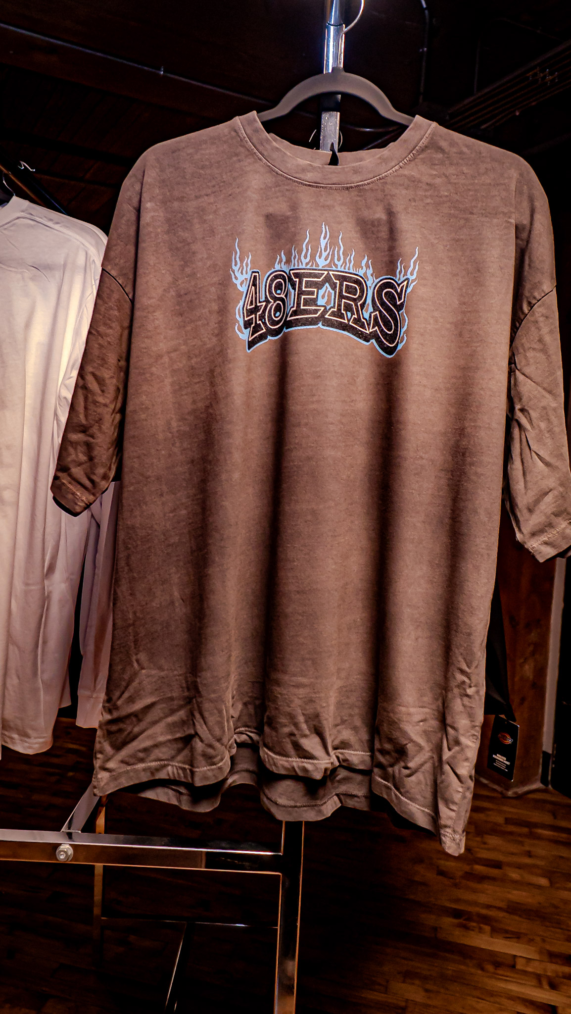 48ERS WORLDWIDE X CHICAGO Stonewashed Crop T-shirt